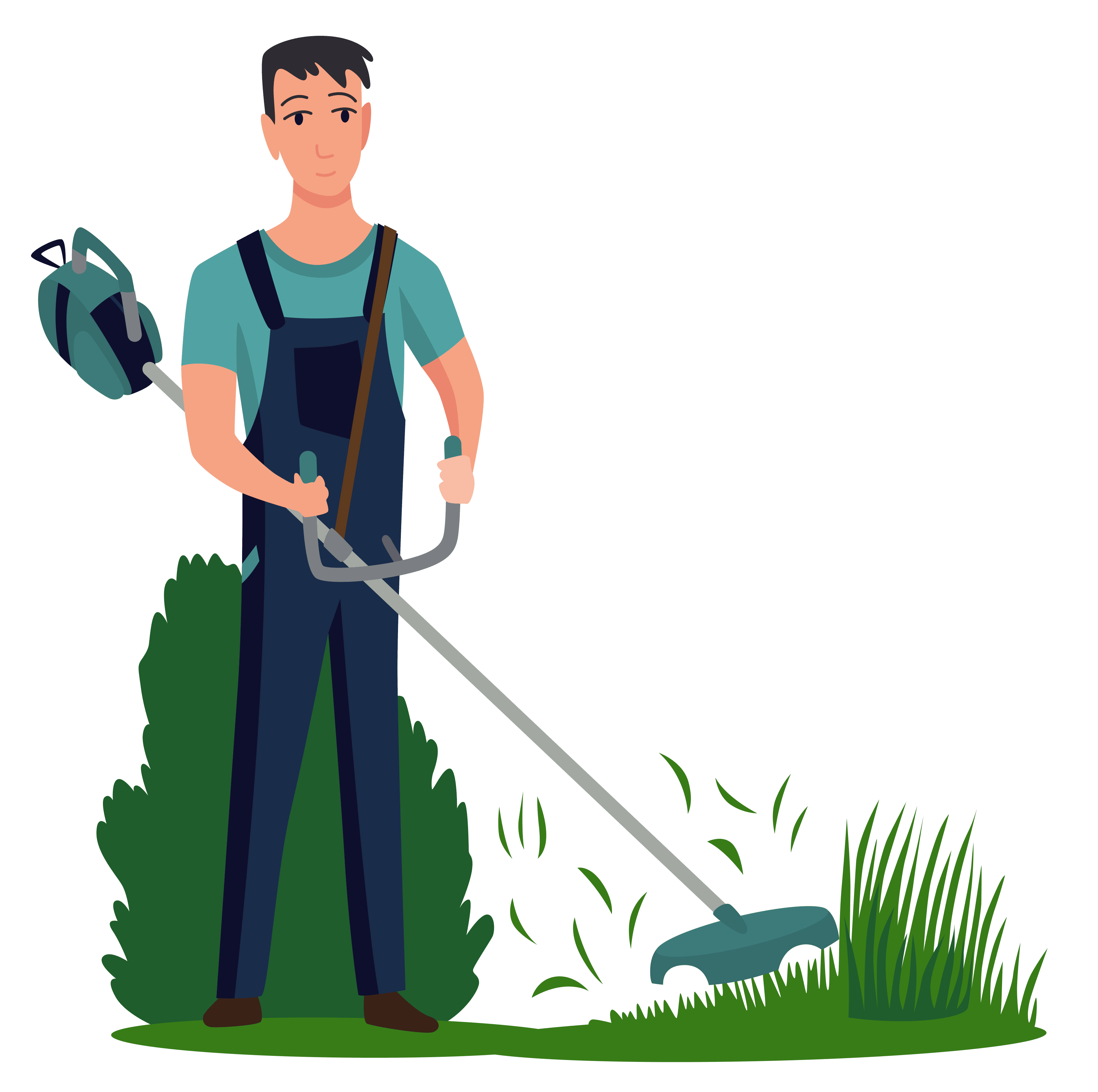 Service Thunder Lawns Workers Set 9